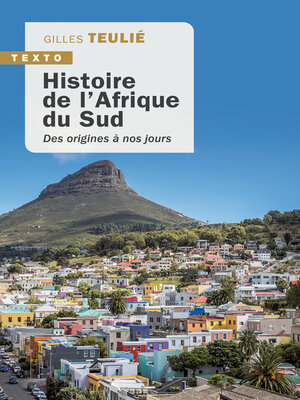 cover image of Histoire de l'Afrique du sud